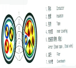 冀北電纜結構圖